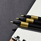 Маркер золотий перманентний, фото 6