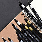 Маркер золотий перманентний, фото 7