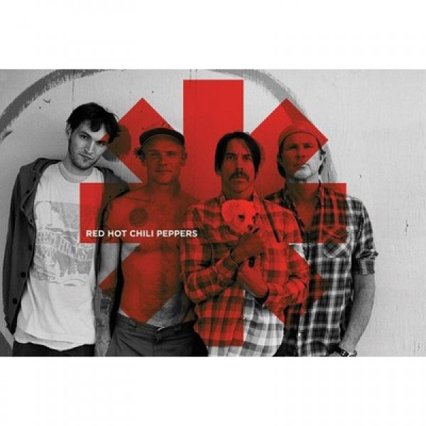 Постер "Red Hot Chili Peppers — Red Asterix" 61 х 91,5 см