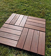 Садовий паркет з Термо Ясеня, доріжка для саду