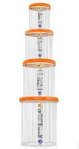 Набір ємностей для сипучих 0,65л+1,0л+1,5л+2,0л 108п арт