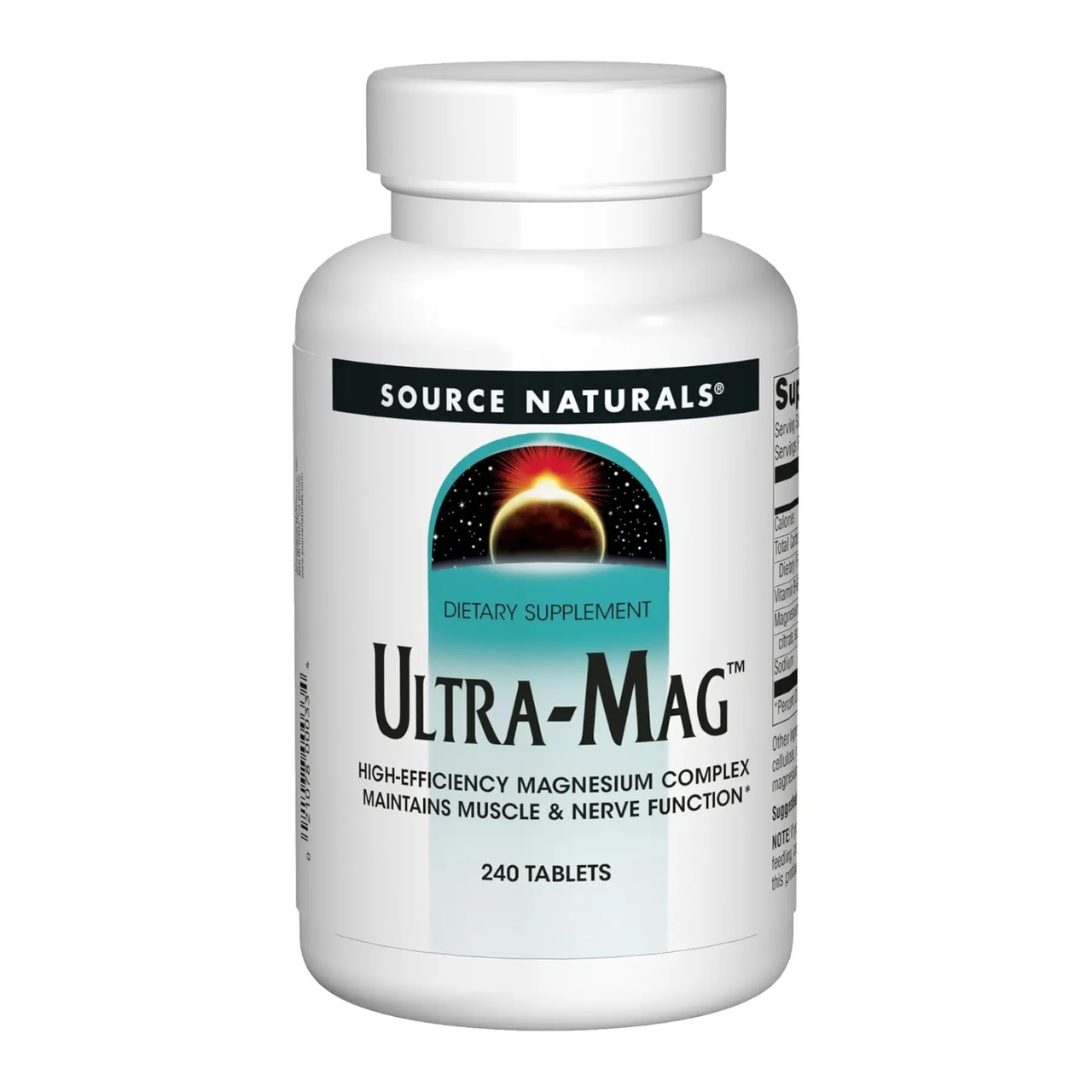 Магній Source Naturals Ultra-Mag 240 Tabs