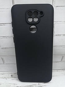 Чохол для Xiaomi Redmi Note 9 накладка бампер протиударний чорний