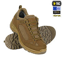 Демісезонні чоловічі тактичні кросівки койот M-Tac Vibram військові польові міцні кросівки Pro Line Coyot