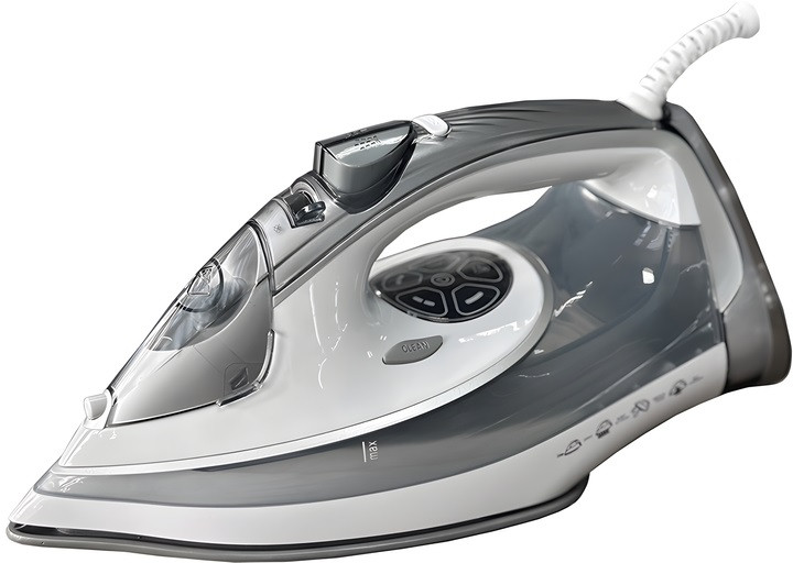 Праска Grunhelm EI9506СD 2500 Вт сірий ID 4840437