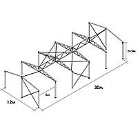 Каркас ангару 12Х30Х5 (під склад, СТО, цех, будь-яку діяльність)