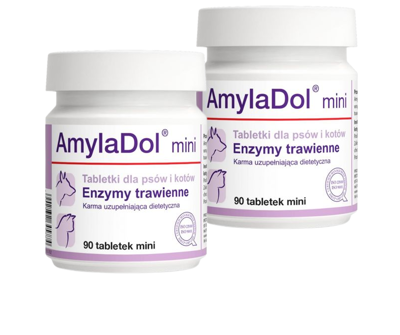 AmylaDol Mini Дієтична Добавка для Травлення Собак і Котів