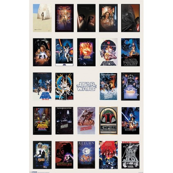 Постер "Star Wars / Зоряні війни" 61 x 91,5 см