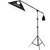 Навісний софтбокс з перекладиною журавель 50х70 см Profi-light PSG-574 M1 на 4 патрони E27, фото 4