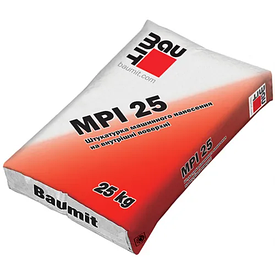MPI 25 (25 кг) Вапняно-цементна машинна штукатурка BAUMIT