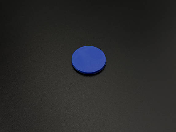 Заготовка під значок 32мм без шпильки. Синя, фото 1