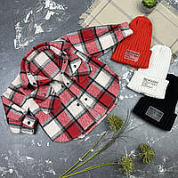 Сорочка дитяча в клітинку BEWARM Red