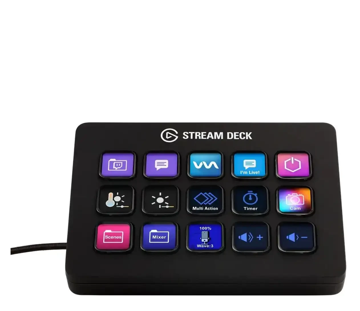 Elgato Stream Deck MK.2　（Black） Видеоконтроллер Elgato Stream Deck MK.2 Black (10GBA9901