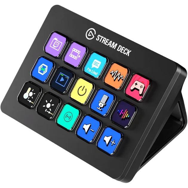 Відеоконтролер Elgato Stream Deck MK.2 Black (10GBA9901)