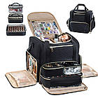 Органайзер для косметики 30x40x40см, Чорний / Сумка для косметики / Косметична валіза, фото 8