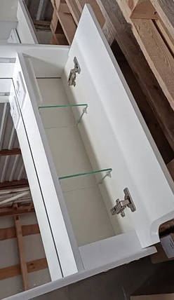 Дзеркальна шафа для ванної кімнати Simple 60 см, фото 2