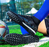Футбольні сороконіжки Tezaz Turf Ground / футбольне взуття, фото 4