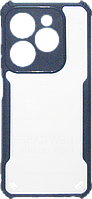 Накладка Tecno Spark 20/Spark 20c/Spark Go 2024/POP8/Infinix Hot40i/Infinix Smart8 Deep Crystal Темно-синій