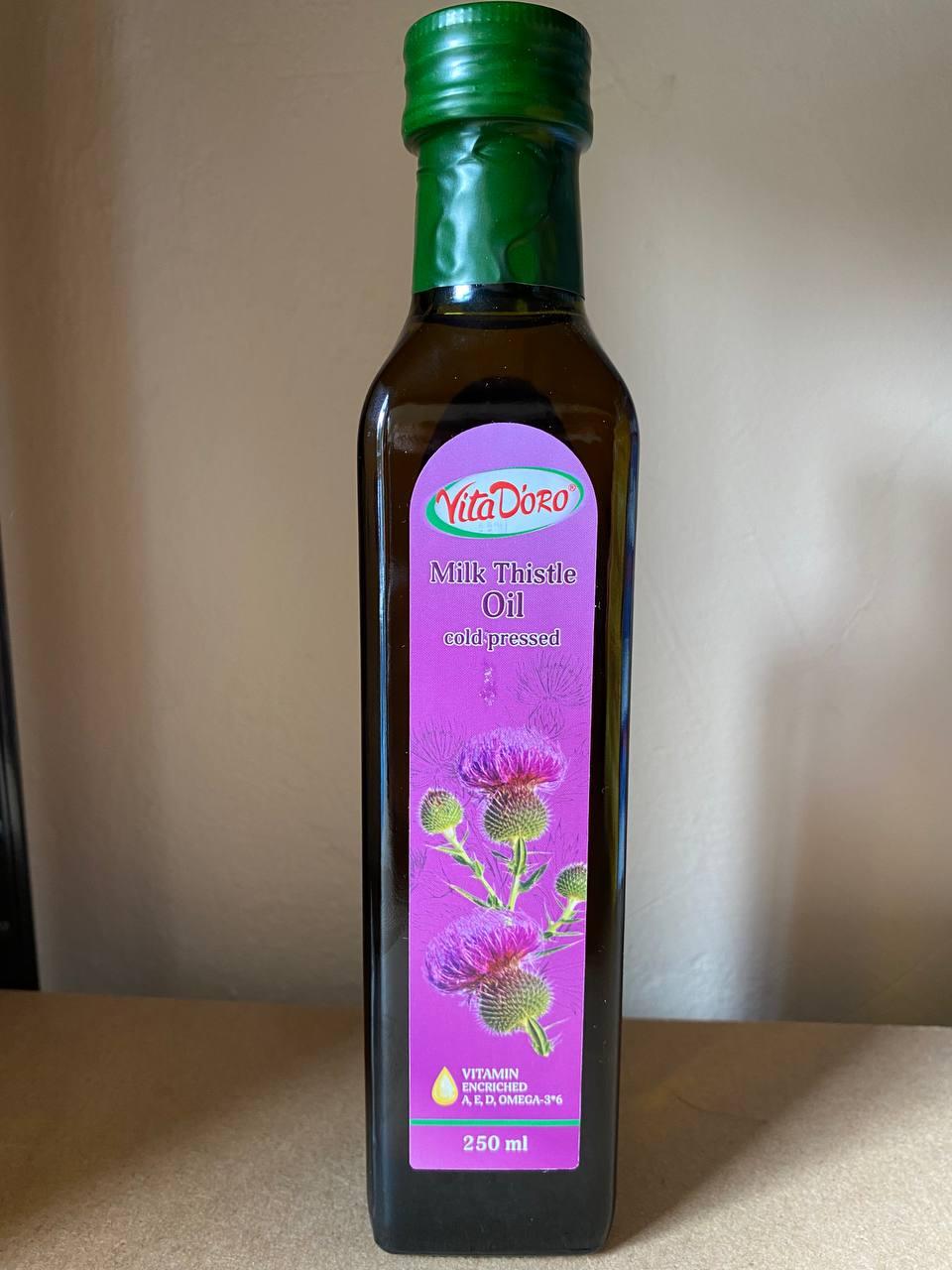 Олія розторопші Vita D'oro Milk Thistle Oil 250мл