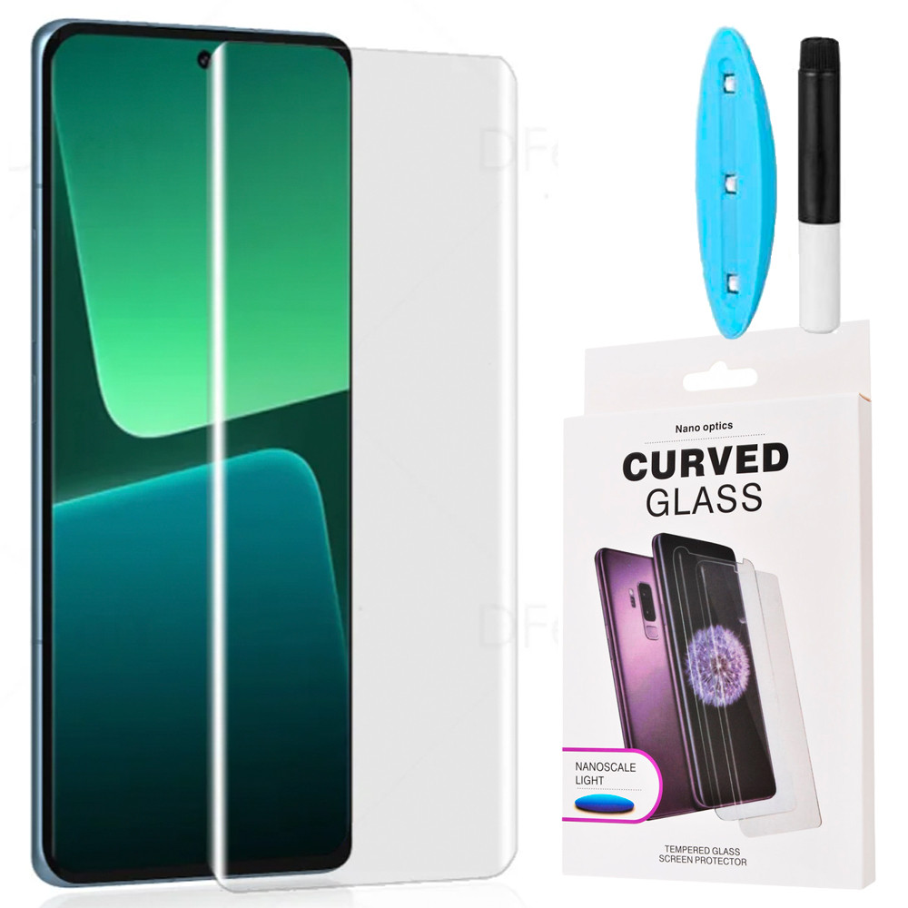 Захисне скло CDK UV Curved Xiaomi 13 Pro (014478) (clear)