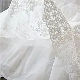 Ошатна сукня для дівчинки розмір 122 білого кольору, фото 10