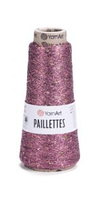 Paillettes YarnArt (Паллеттес ЯрнАрт) № 8004 нитки пряжа для в'язання з паєтками