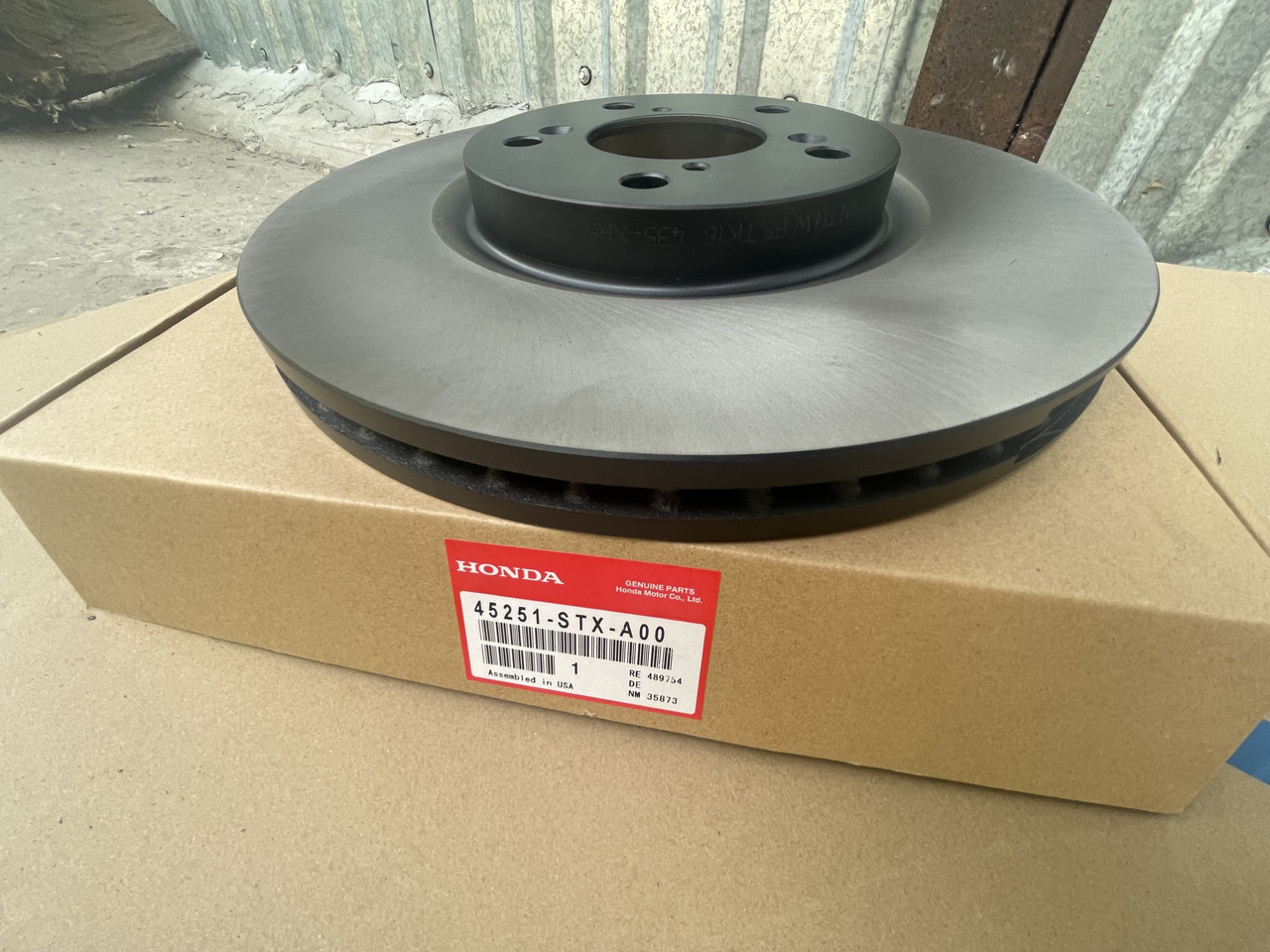 Диск Гальмівний перед Acura MDX 2008-2014 HONDA PILOT 2005-2014