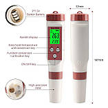 PH/TDS/ЕС/Temp метр BLE-9908 4в1 с Bluetooth, фото 4