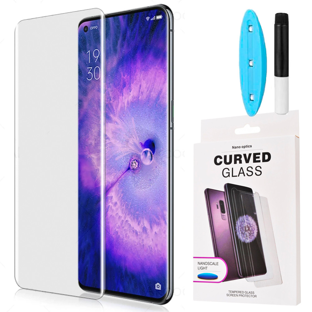 Захисне скло CDK UV Curved для Oppo Find X2 Pro (010278) (clear)