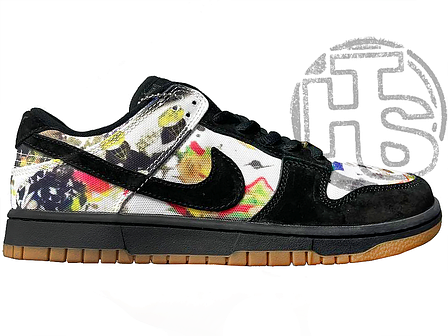 Чоловічі кросівки Nike SB Dunk Low Supreme Rammellzee FD8778-001, фото 1
