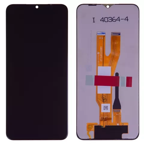 Дисплей для Samsung A032 Galaxy A03 Core, чорний, Без рамки,