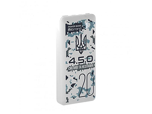 Повербанк Powerbank Mibrand 4.5.0 20000 mAh Snow leopard 20w швидка зарядка USB Type-C для смартфона лампи, фото 2