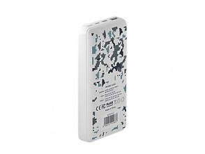 Повербанк Powerbank Mibrand 4.5.0 20000 mAh Snow leopard 20w швидка зарядка USB Type-C для смартфона лампи, фото 4