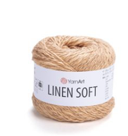 LINEN SOFT YarnArt (Ярнарт Лінен Софт) № 7305 нитки пряжа для в"язання бавовна віскоза з льоном