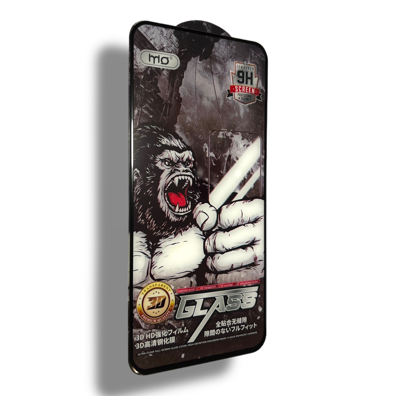 Захисне скло DK Full Glue 3D MO King Kong для Samsung Galaxy A55 (A556) (017706) (black)