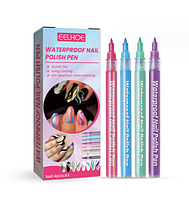 Акриловые маркеры цветные для декора и дизайна ногтей 4шт (AN)26328