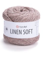 LINEN SOFT YarnArt (Ярнарт Лінен Софт) № 7308 нитки пряжа для в"язання бавовна віскоза з льоном