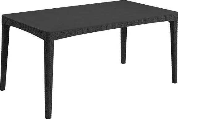 Стіл пластиковий для саду Keter Girona 160 х 90 см, фото 1