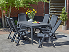 Стіл пластиковий для саду Keter Girona 160 х 90 см, фото 4