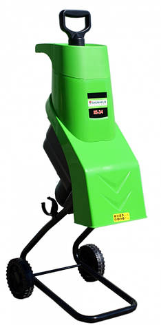 Садовий подрібнювач Grunhelm ES-24   потужн 2.4 кВт, 3000 об/хв, фото 1