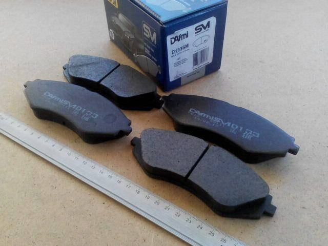 

Колодки передние тормозные Lacetti, Dafmi SM (Д133СМ)