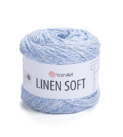 LINEN SOFT YarnArt (Ярнарт Лінен Софт) № 7319 нитки пряжа для в"язання бавовна віскоза з льоном