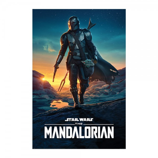 Постер "Star Wars: The Mandalorian (Nightfall)" 61 х 91,5 см