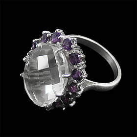 Кварц гірський кришталь кільця