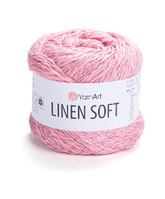 LINEN SOFT YarnArt (Ярнарт Лінен Софт) № 7322 нитки пряжа для в"язання бавовна віскоза з льоном