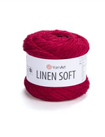 LINEN SOFT YarnArt (Ярнарт Лінен Софт) № 7323 нитки пряжа для в"язання бавовна віскоза з льоном