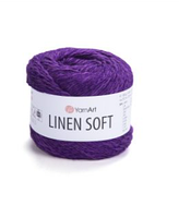 LINEN SOFT YarnArt (Ярнарт Лінен Софт) № 7324 нитки пряжа для в"язання бавовна віскоза з льоном