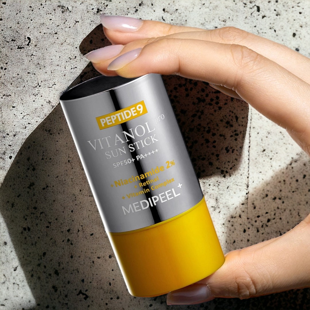 Антивіковий сонцезахисний стік для обличчя Medi Peel Red Peptide 9 Vitanol Sun Stick Pro 23 г