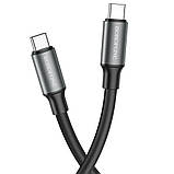 Кабель USB Borofone BX82 60W Type-C to Type-C Колір Білий, фото 7