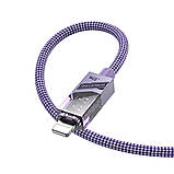 Кабель USB Borofone BU42 Octavia PD27W Type-C to Lightning 1.2m Колір Синiй, фото 9